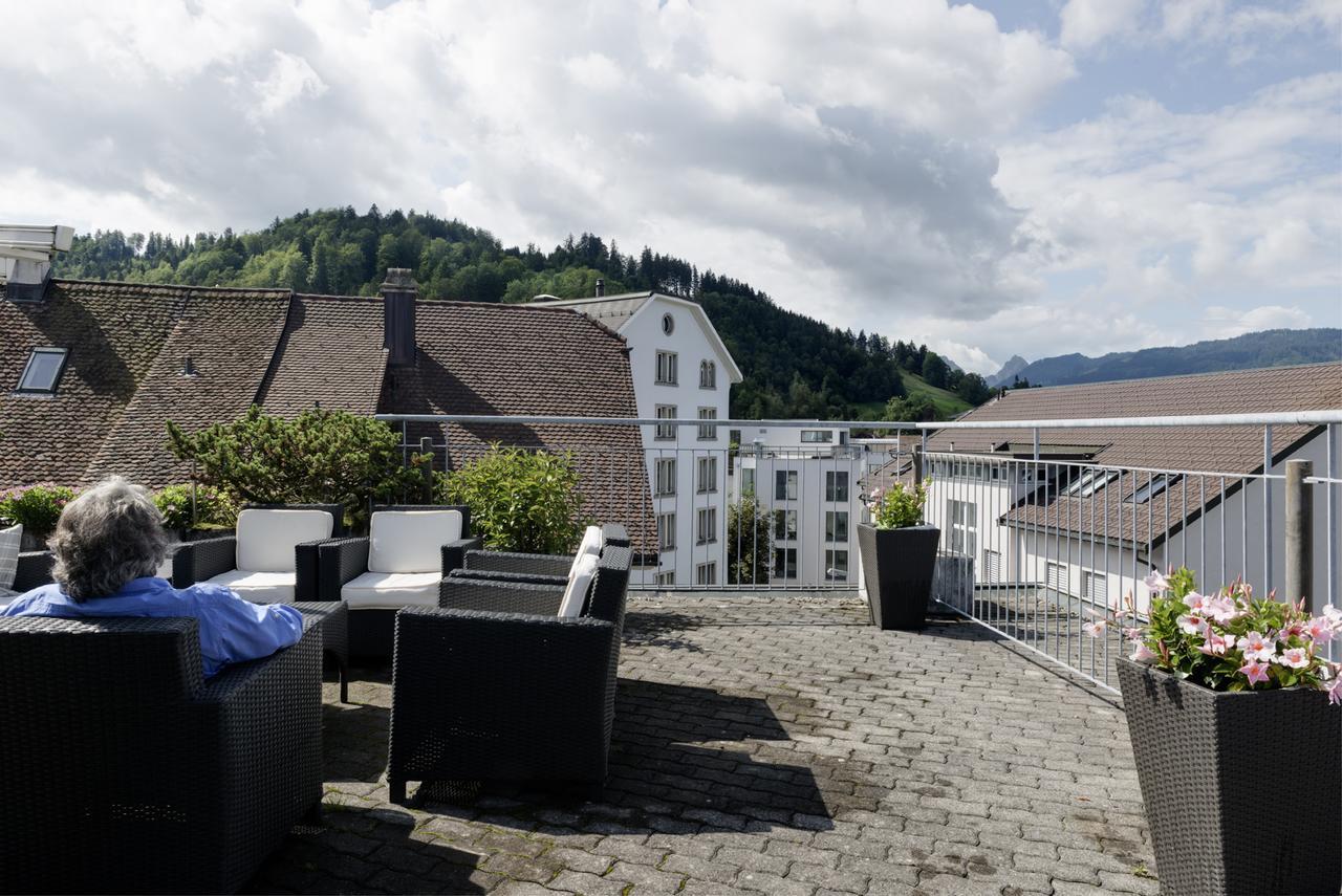Kunsthotel Linde Garni 아인지델른 외부 사진